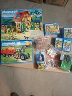 Playmobil sets 'boerderij, boerderijdieren en tractors', Kinderen en Baby's, Speelgoed | Playmobil, Ophalen of Verzenden, Gebruikt