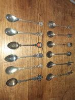 12 oude souvenir theelepels, Ophalen of Verzenden