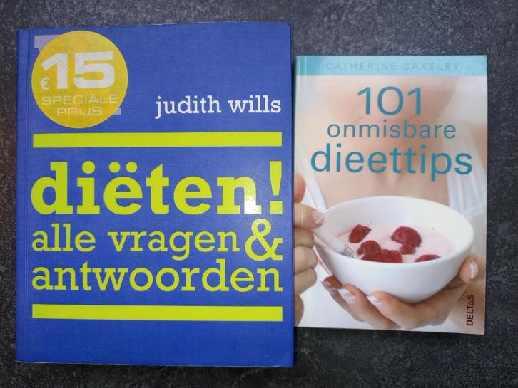 2 DIEETBOEKEN - DIETEN!+101 ONMISBARE DIEETTIPS prima staat, Boeken, Gezondheid, Dieet en Voeding, Zo goed als nieuw, Dieet en Voeding