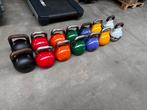 Competitie Kettlebells 12kg t/m 36kg, Sports & Fitness, Équipement de fitness, Enlèvement, Utilisé, Kettlebell