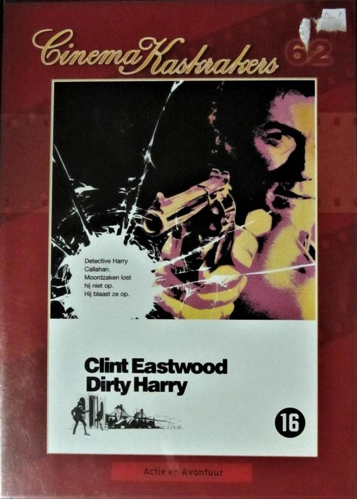 DVD ACTIE- DIRTY HARRY (CLINT EASTWOOD), Cd's en Dvd's, Dvd's | Actie, Zo goed als nieuw, Actiethriller, Alle leeftijden, Ophalen of Verzenden