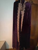 Prachtige Marokkaanse fluwelen tchakita, Kleding | Dames, Autre, Overige typen, Paars, Maat 42/44 (L)