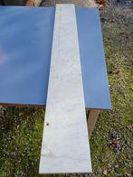 tablet in witte marmer ( konsool met gat in), Doe-het-zelf en Bouw, Ophalen, Gebruikt, Overige materialen, 100 tot 150 cm