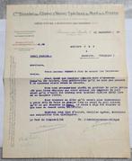 1923+Auvelais+Charles Heuze+verres spéciaux+Auvelais, Enlèvement ou Envoi, 1920 à 1940, Non affranchie, Namur