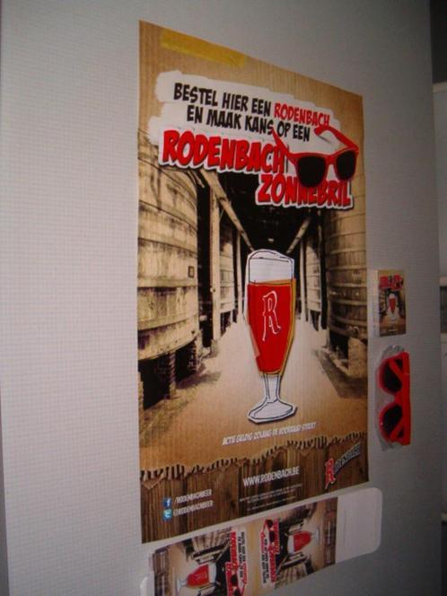 package promo horeca RODENBACH (Br. PALM - SWINKELS), Collections, Marques de bière, Neuf, Panneau, Plaque ou Plaquette publicitaire