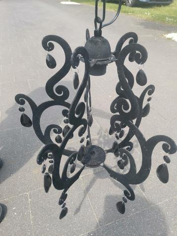 Luxe hanglamp in velours beschikbaar voor biedingen