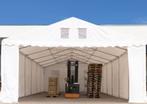 tent voor opslag (5 m/6m) PVC wit Prof 260/550 Stat. beton, Articles professionnels, Enlèvement