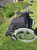 Extra brede plooibare rolstoel, Diversen, Rolstoelen, Duwrolstoel, Zo goed als nieuw, Inklapbaar, Ophalen