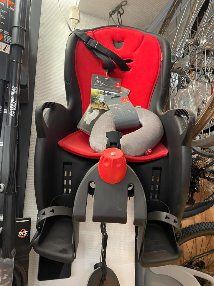 Hamax Sleepy, Fietsen en Brommers, Fietsaccessoires | Fietsstoeltjes, Nieuw, Achterzitje, 15 t/m 25 kg, Voetsteuntjes, Ophalen of Verzenden