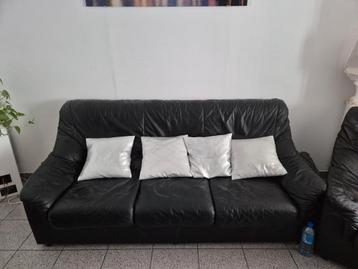 Ensemble salon 3+2+1 en cuir de qualité  beschikbaar voor biedingen