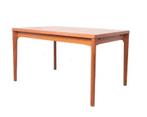Deens design uitschuifbare eettafel Henning Kjaernulf, 1960s, Huis en Inrichting, Ophalen of Verzenden, Zo goed als nieuw