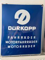 Plaque emaillee moto durkopp bombé, Verzamelen, Merken en Reclamevoorwerpen, Ophalen of Verzenden