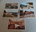 Lot van 5 x originele Duitse postkaarten Wachenfeld Berghof, Foto of Poster, Overige soorten, Verzenden