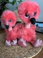 Flamingo knuffels, Kinderen en Baby's, Speelgoed | Knuffels en Pluche, Ophalen of Verzenden, Zo goed als nieuw
