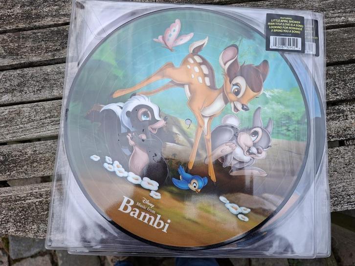 1 LP - music Bambi Walt Disney, jaar 2015, Verzamelen, Disney, Zo goed als nieuw, Overige typen, Bambi of Dumbo, Ophalen of Verzenden