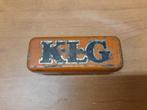ancienne boite vide bougie klg ref : K1, Verzamelen, Verzenden, Gebruikt, Overige