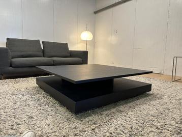 Table basse noire mate personnalisée — PN : 3 000€, 100 à 150 cm, Salontafel Design Tafel, Moins de 50 cm, Enlèvement ou Envoi