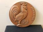 Bronzen medaille Jemappes 1792/1992 Stiévenart, Postzegels en Munten, Penningen en Medailles, Ophalen of Verzenden, Brons