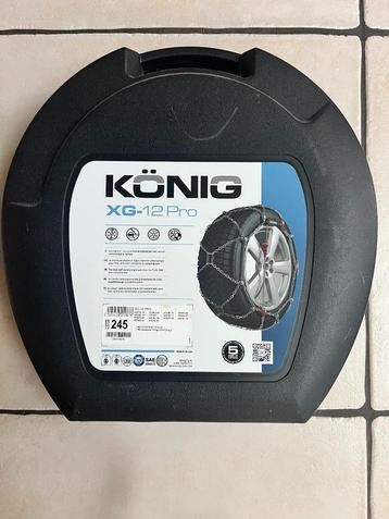 Nieuwe sneeuwkettingen Konig XG-12 Pro 245 beschikbaar voor biedingen