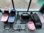 Bugaboo Donkey (twin versie) - volledige set, Kinderen en Baby's, Kinderwagens en Combinaties, Gebruikt, Verstelbare duwstang