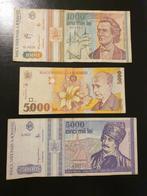 Bankbiljetten Romania set lei, Setje, Ophalen of Verzenden, Overige landen