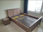 140x200 bed met kast, Comme neuf, Enlèvement ou Envoi