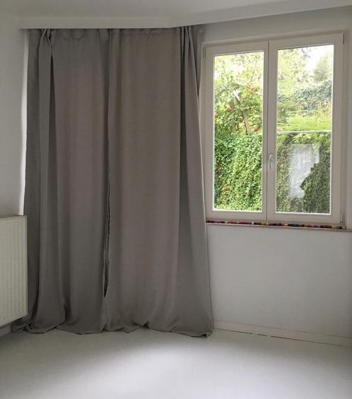 Rideaux ikea Majgull NEUFS occult. 2x145cm/, Huis en Inrichting, Stoffering | Gordijnen en Lamellen, Nieuw, Grijs, Ophalen