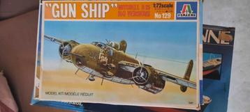 Michel B 25 « Gunship » 1/72 en italique