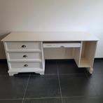 Massief houten bureau H78 - D60 - L180, Huis en Inrichting, Ophalen, Gebruikt, Bureau