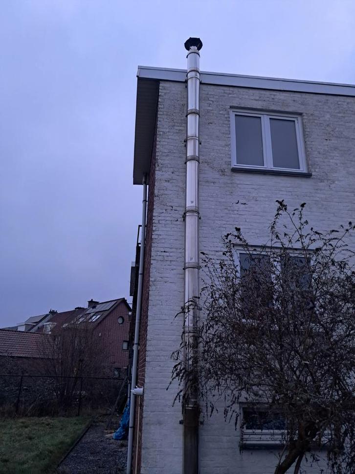 Schoorsteenbuis, geisoleerde dubbel wandig., Huis en Inrichting, Kachels, Ophalen