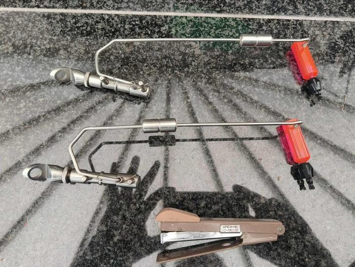 Swingers - inox - optioneel extra spanning systeem, Watersport en Boten, Hengelsport | Karpervissen, Nieuw, Ophalen of Verzenden
