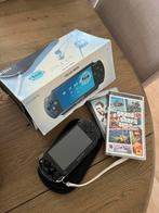 PSP 1004k  + 2 spelletjes, Games en Spelcomputers, Spelcomputers | Sony PSP, Zwart, Ophalen of Verzenden, PSP, Gebruikt