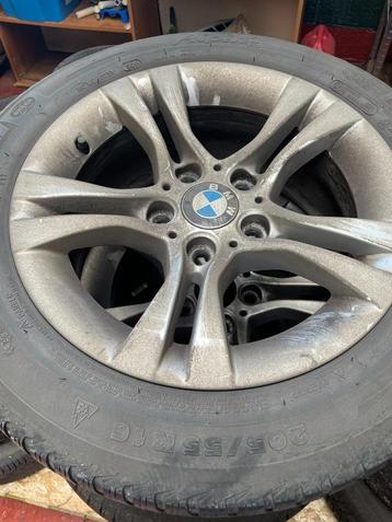 Set Bmw velgen met banden 205/55 R16 91T Michelin beschikbaar voor biedingen