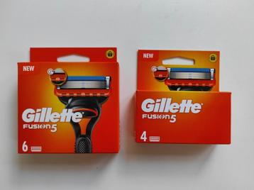 Lot de 10 lames Gillette Fusion5 en 2 packs, Enlèvement ou Envoi, Tout le visage