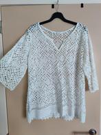 Gehaakte witte blouse 'Made in Italy' (1 maat), Kleding | Dames, Maat 38/40 (M), Made in Italy, Wit, Ophalen of Verzenden