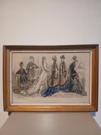 Modeprent – "Le Journal des Dames et des Demoiselles", Ophalen of Verzenden