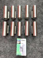 Buitenverlichting up&down LED verlichting. Warm wit licht., Ophalen, Staal, Wandlamp, Led
