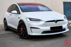 Tesla Model X Plaid 1020pk FSD 4 Turbine AWD Garantie, Automaat, Model X, USB, Wit