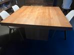 Volledig eiken tafel te koop, Huis en Inrichting, Tafels | Eettafels, Ophalen