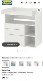 Smastad - Plan à langer convertible bureau - Ikea, Kinderen en Baby's, Kinderkamer | Commodes en Kasten, Ophalen, Gebruikt, Kast