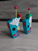 DISNEY walkie talkie Phineas & Ferb, Kinderen en Baby's, Gebruikt, Ophalen of Verzenden