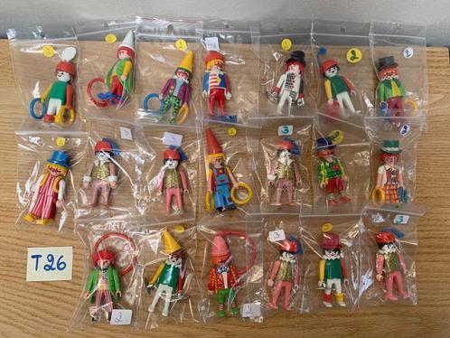 PLAYMOBIL T26 - SUPERLOT 20 CLOWNS, Kinderen en Baby's, Speelgoed | Playmobil, Zo goed als nieuw, Los Playmobil, Ophalen of Verzenden