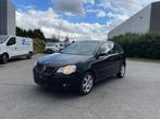 VW POLO 2009 135DKM BENZINE GEKEURD&GARANTIE, Auto's, Stof, Zwart, 1196 cc, Zwart