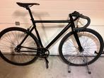 Vélo Fixie Santafixie Raval Matte Black 30 mm, Minder dan 10 versnellingen, 26 inch, Heren, Aluminium