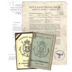 Lot documenten Belgisch veteraan & krijgsgevangene, Verzamelen, Ophalen of Verzenden, Landmacht, Overige typen