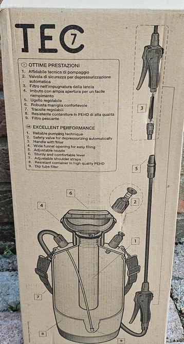 TEC-7 drukspuit beschikbaar voor biedingen