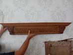 Houten ornament 1,15m lengte 20cm diep 17,5 hoog, Antiek en Kunst, Ophalen