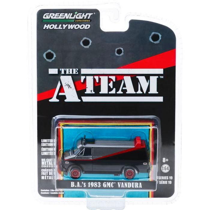 The A-Team - 1983 B.A.'s GMC Vandura 1:64, Hobby en Vrije tijd, Modelauto's | Overige schalen, Nieuw, Auto, Ophalen of Verzenden