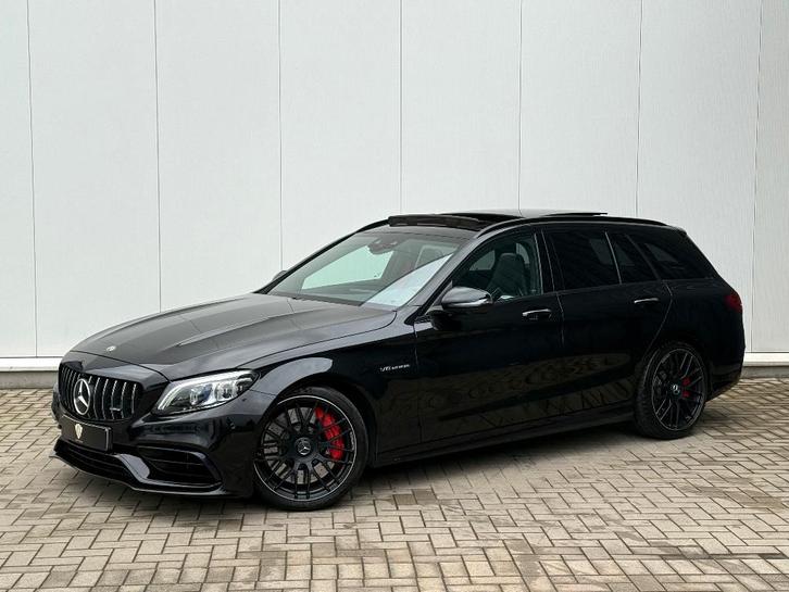 Mercedes C 63 S AMG 9G-S.Shift LichteVracht € 157,22 Tax BTW, Autos, Mercedes-Benz, Entreprise, Achat, Classe C, Caméra 360°, ABS