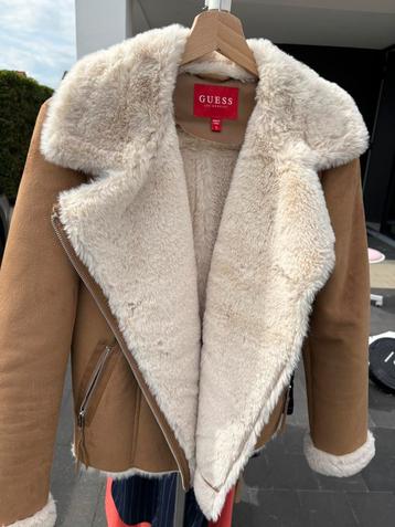Teddy leren jas guess, Enlèvement ou Envoi, Comme neuf